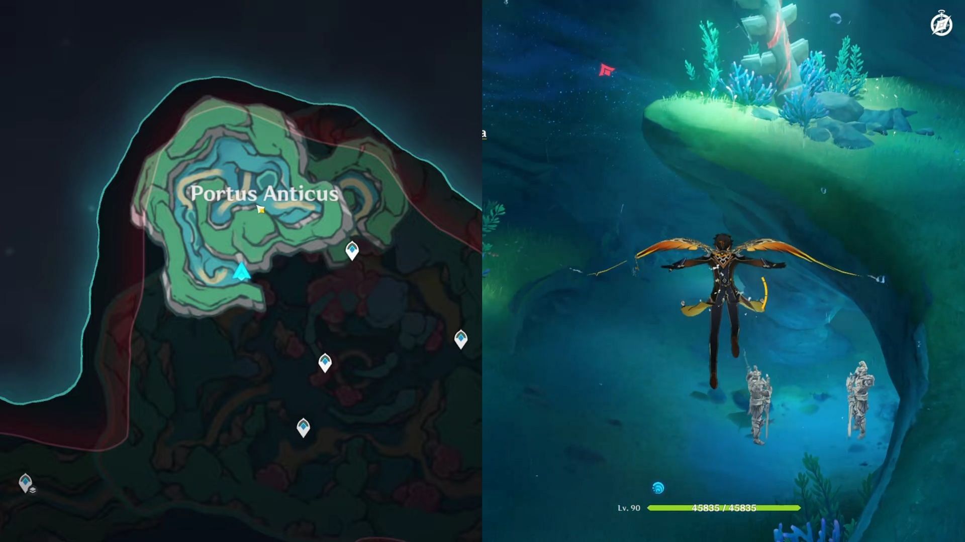 Location of the third chain (Image via HoYoverse)